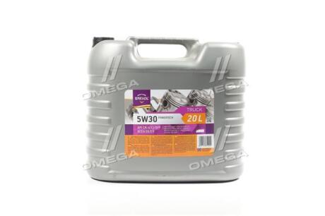 Масло моторн. TRUCK POWERTECH 5W30 CJ-4/DPF E6 (Канистра 20л) BREXOL 48021143810