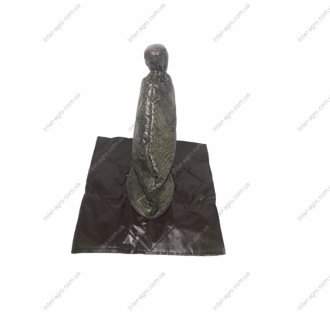 Чохол важеля КПП КАМАЗ (куліси) покращений СІРИЙ, КРОКОДИЛОВА ШКІРА S.I.L.A. 14.1703205-02 (фото 1)