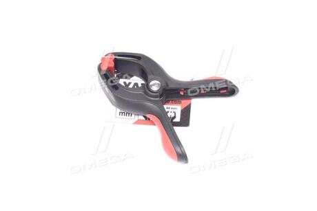 Струбцина пружинна- "прищепка", пластик : L = 100 мм, раб. высота / глиб.- 42/44 мм (про-во) YATO YT-64270