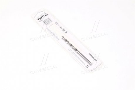 Сверло по металлу premium к нерж и високолег стали, литья 7.0 х 60 мм hss 4256(про-во) YATO YT-44224