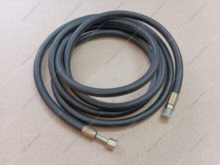 Шланг приемника механического указателя датчика давления масла КАМАЗ (L=3100мм, гайка-штуцер) АВТО-СОЮЗ 88 5320-3829040-03