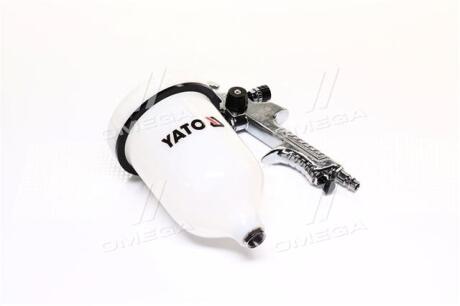 Пульверизатор с верх. бачком 0,6 л, сопло O = 1,5 мм, технология HVLP, шт(про-во) YATO YT-2341