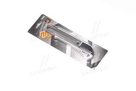 Нож с выдвижным лезвием с видломнимы сегментам: М = 18 мм, металл корпус (про-во VOREL) YATO 76184