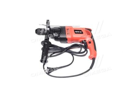 Дрель ударная еле-сетей : P = 1050 Вт, металл патроном O?13мм, 2режимы(про-во) YATO YT-82044