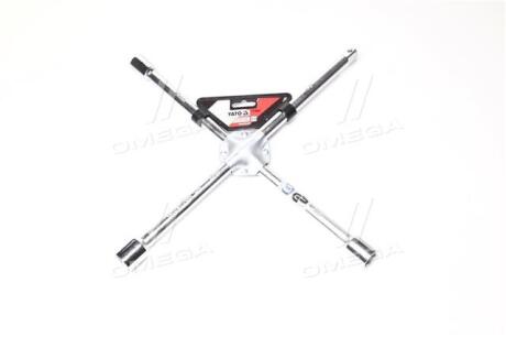 Ключ крестообразный для колес укреплен, М17х19х21мм x1 / 2 "[10], шт(про-во) YATO YT-0801