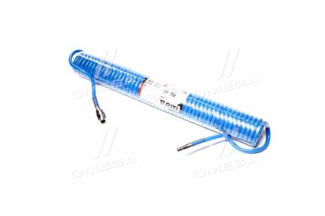 Шланг пневматический спиральный полиуретановый 6.5 х 10 мм 10 м(про-во) YATO YT-24205