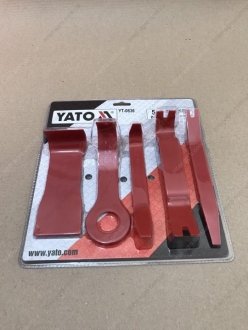 Съемник внутренней обивки автомобиля Набор 5 шт. [6/24], набор(про-во) YATO YT-0836