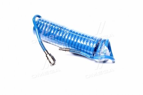 Шланг пневматический спиральный полиуретановый 6.5 х 10 мм 5 м(про-во) YATO YT-24204