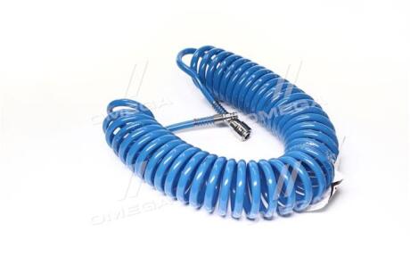 Шланг пневматический спиральный полиуретановый 8 х 12 мм 10 м(про-во) YATO YT-24208