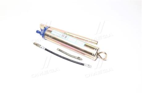 Шприц смазочный с жесткой. и гибки. трубками, V = 400 мл [10](про-во VOREL) YATO 78040