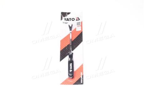 Съемник крепления обивки 8х10х14 мм, l = 200 мм [25/100], шт(про-во) YATO YT-0842