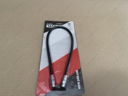 Шланг гибкий для смазочного шприца, L= 50 см (12/144) YATO YT-0710 (фото 1)