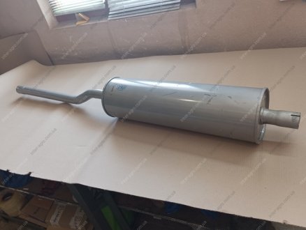 Глушник ГАЗ 3302, 2705 ГАЗЕЛЬ (з трубою, центр D=51 мм) закатний (о) (ТМК) ТМК ООО 36-1201010-01