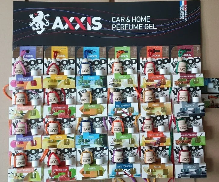 Ароматизатор AXXIS "MIX Wood DUOS" на планшеті 24шт (12 ароматів) AXXIS Польша 48021150730 (фото 1)