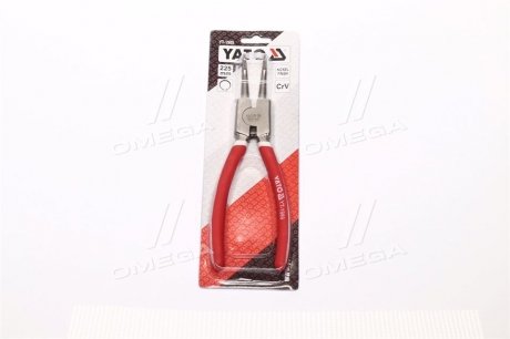 Съемник стопорных колец изогнутый разжим l=225 мм(про-во) YATO YT-1989