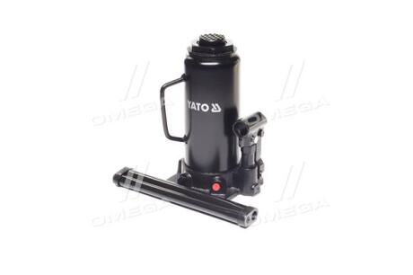 Домкрат гидравлический бутылочный 12 т 230-465 мм(про-во) YATO YT-17005