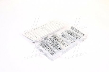 Шплинты различных размеров, набор 555 шт., Набор(про-во) YATO YT-06873