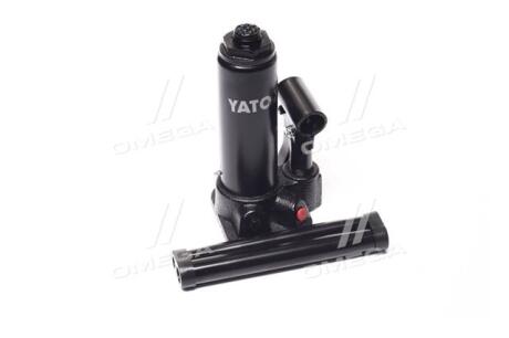 Домкрат гидравлический бутылочный 2 т 181-345 мм(про-во) YATO YT-17000