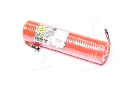 Шланг пневматичний спіральний 6 х 8 мм 10 м (VOREL) YATO 81491