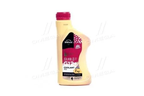 Антифриз RED G12+ Antifreeze (червоний)) 1kg BREXOL Antf-011