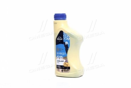 Антифриз BLUE G11 Antifreeze (cиний) 1kg BREXOL Antf-020