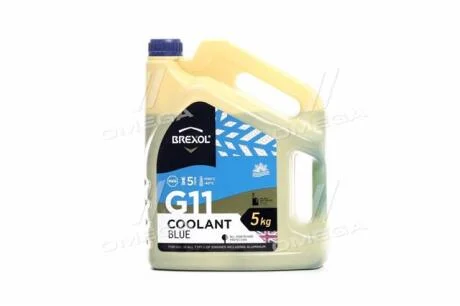 Антифриз BLUE G11 Antifreeze (синій) 5kg BREXOL Antf-021