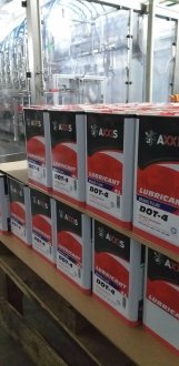 Жидкость торм. AXXIS DOT4 (Канистра 4л) AXXIS Польша 26461