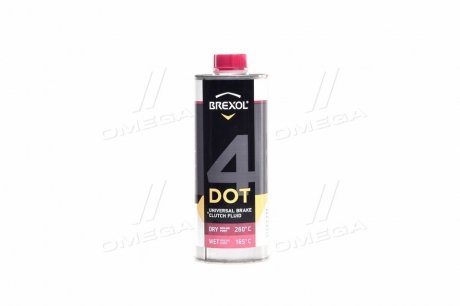 Жидкость торм. DOT4 500g BREXOL Antf-041