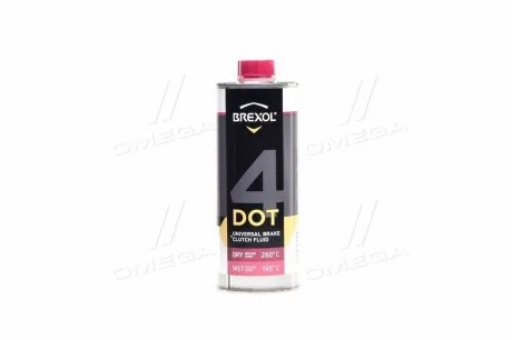 Рідина гальм. DOT4 500g BREXOL Antf-041