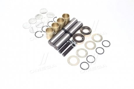 Шкворень в комплекте ЭТАЛОН, ТАТА (СТ D=30) (к-кт на авто, подшипники ШАРИКОВЫЕ) DETALKA 885433010709