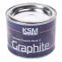 Смазка графитная (от -25 до +65 *С с пиком более + 90°C) 0,4 кг (КСМ Протек) KSM PROTEC Графитная смазка КСМ 0.4кг (фото 1)