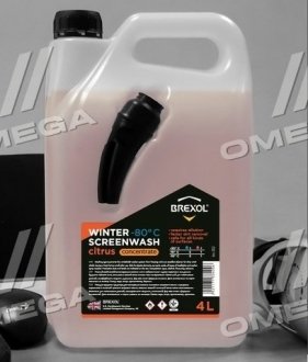 Омивач зимовий Koncentrate -80 ° С (цитрус) 4л Омивач зимовий Koncentrate -80 ° С (цитрус) 4л