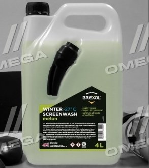 Омыватель зимний SCREENWASH Melon -27 °С (дыня) 4л <BREXOL> AXXIS Польша BRX-050