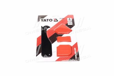 Шпатель для силикона Набор 4 Ед. [20/200], компл(про-во) YATO YT-5262