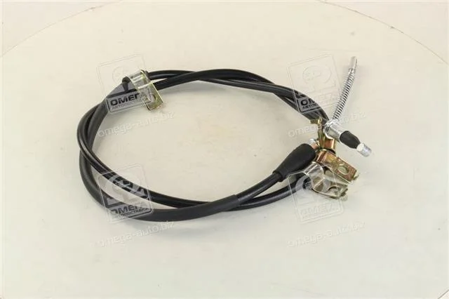 Трос ручного тормоза DAEWOO LANOS лев., L=1650/1410 RIDER RD.4442060203 (фото 1)