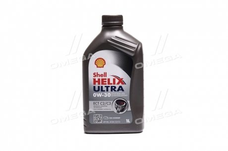Масло моторн. Helix Ultra ECT C2/C3 0W-30 (Канистра 1л) Shell 4107297889