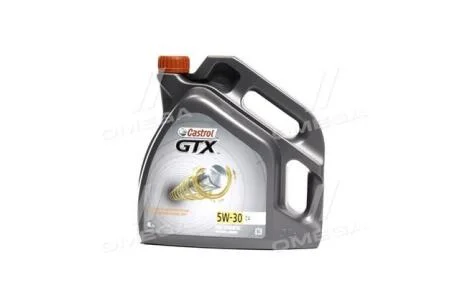 Масло моторн. GTX 5W-30 C4 RN 0720 (Канистра 4л) Castrol 15C8AD