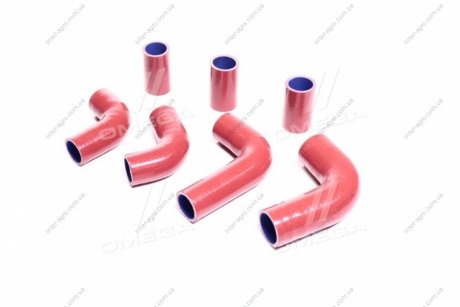 Фото 1 - патрубок радиатора ПАЗ 4234 дв. 245 (СИЛИКОН, к-кт 7 шт) RED LORRY 672-1303010 Патрубок радиатора ПАЗ 4234 дв. 245 (СИЛИКОН, к-кт 7 шт) RED LORRY 672-1303010 (фото 1)