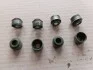 Сальник клапана ГАЗЕЛЬ, ГАЗ, УАЗ Дв. 402, 421, 417, 511, 523 (Фторкаучук зеленый, 8 шт) RIDER RD24-1007036-01 (фото 1)