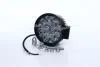 Фара LED круглая 42W, 14 ламп, 116*137,5мм, узкий луч (ДК) Дорожня карта DK B2-42W-B SL (фото 1)