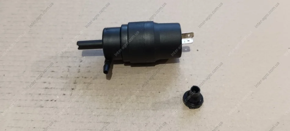 Насос омивача КАМАЗ нов. зр. 24V; 1,8атм (кріпиться зовні) чорний (AC) S.I.L.A. 1124.5208100 (фото 1)
