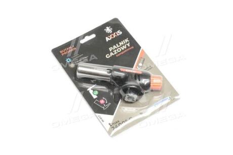 Горелка газовая с пьезоподжигом"комбинированная" с керамическим элементом и рассекателем <AXXIS> AXXIS Польша Ax-017