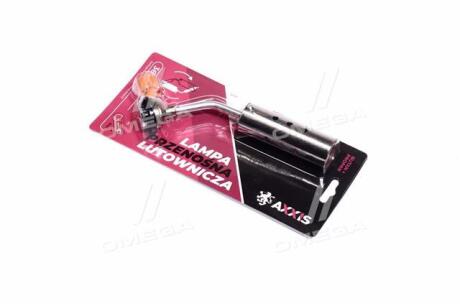 Горелка газовая металл "широкая" с подогревом форсунки <AXXIS> AXXIS Польша Ax-011