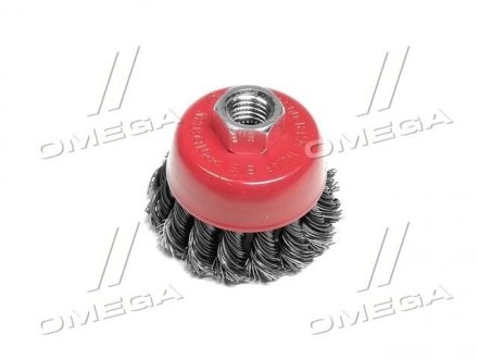 Щітка чашкова 65 мм, для УШМ, М14 (пучки витого дроту) (про-во) Intertool BT-2065 (фото 1)