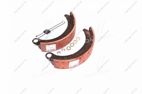 Колодка тормозная ГАЗ 66 передняя (к-кт 2 шт на один барабан) DETALKA 66-3501090-А