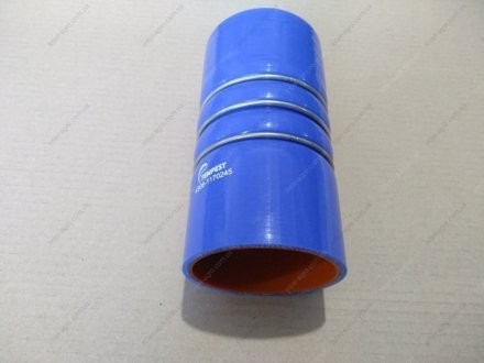 Фото 1 - патрубок интеркулера КАМАЗ 4308 силикон Д 75мм длина 162мм Tempest 4308-1170245 Патрубок интеркулера КАМАЗ 4308 силикон Д 75мм длина 162мм Tempest 4308-1170245 (фото 1)