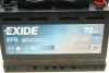 Аккумулятор 70Ah-12v Exide EFB (278х175х190),R,EN720 EXIDE EL700 (фото 2)