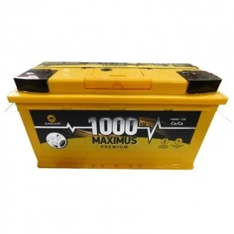 Аккумулятор стартерный (Maximus Premium) 6СТ-100 А3 100Ah EN1000 (353x175x190) Евро(-/+) KAINAR 600 76 04