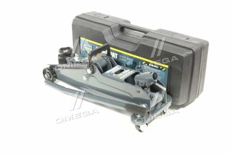 Домкрат подкатной 2,5т пластик, Н=140/385 12кг ARMER ARM-08PVC