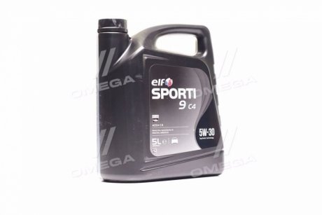 Олива моторна SPORTI 9 C4 5W-30 (Каністра 5л) Elf 214332